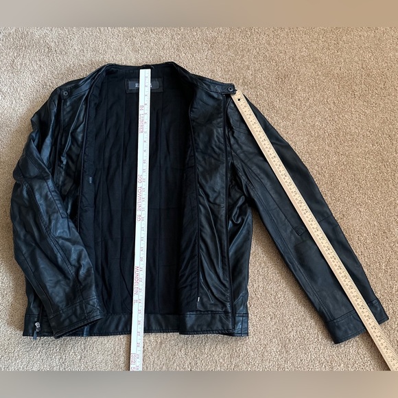 Men’s Kenneth Cole Leather Jacket - Picture 6 of 8